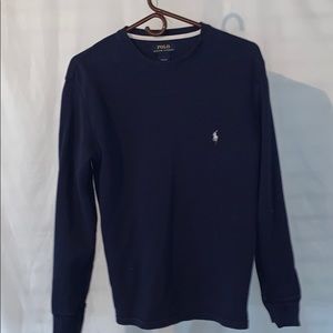 Ralph Lauren waffle print long sleeve size medium